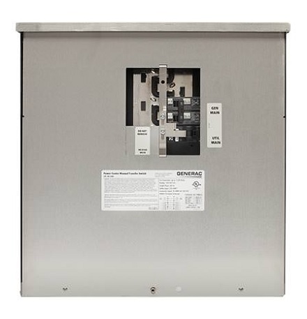 Generac Whole Panel 200A Utility / 30A Generator Manual Transfer Switch