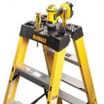 DEWALT 8 ft Fiberglass Twin Front Step Ladder