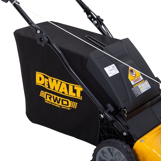 DEWALT DEWALT 21 in. Low Wheel Self-Propelled RWD Mower