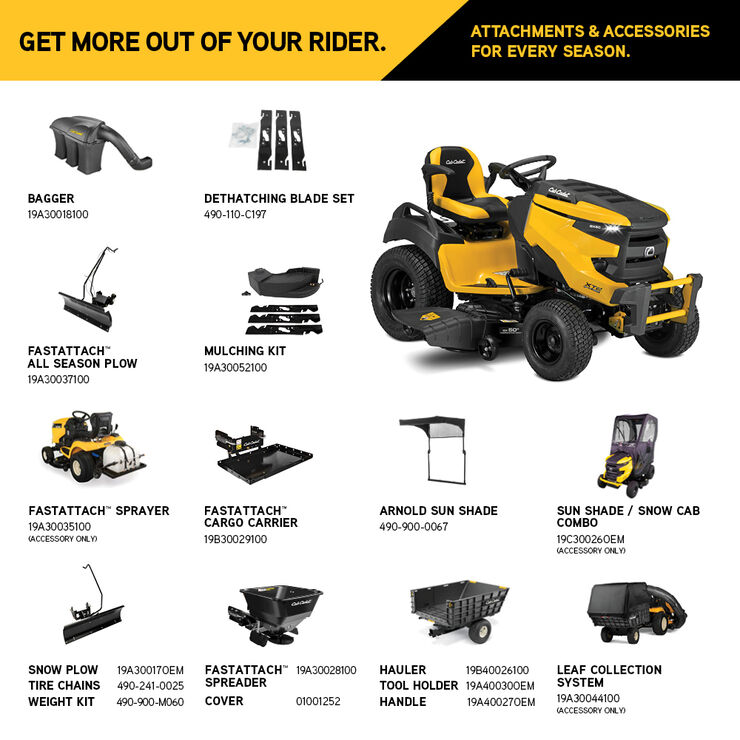 Cub Cadet XT2 GX50 (14A7A3TLA10) Cub Cadet XT2 GX50 (14A7A3TLA10)