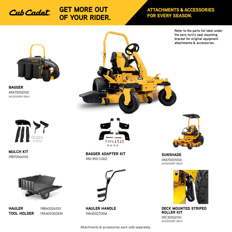 Cub Cadet ZTXS5 60 (47RKCAB8A10) Cub Cadet ZTXS5 60 (47RKCAB8A10)