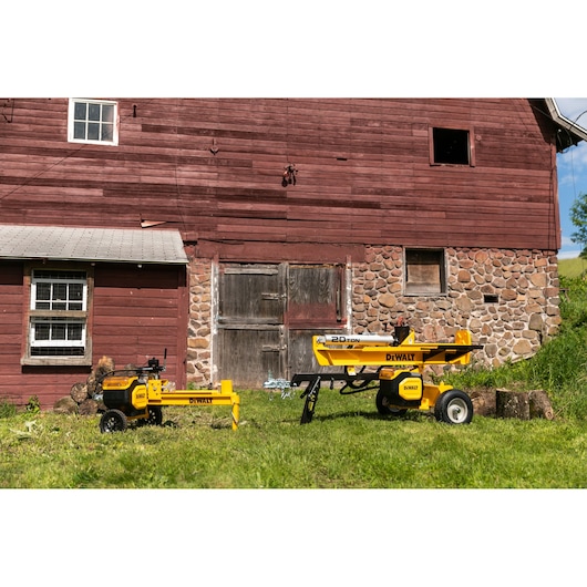 DEWALT 60V MAX* 20 Ton Log Splitter