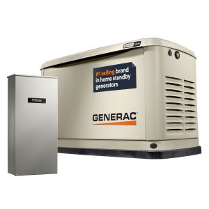 Generac Standby Generator, 18kW | With Whole House Switch | WiFi Enabled