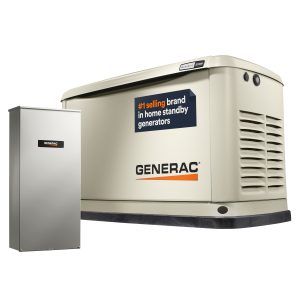 Generac Standby Generator, 22kW | With Whole House Switch | WiFi Enabled
