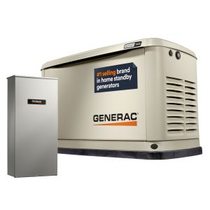 Generac Standby Generator, 14kW | With 16-Circuit Transfer Switch | WiFi Enabled