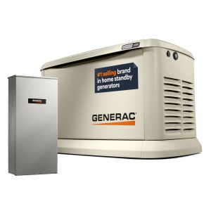 Generac Standby Generator, 26kW | With Whole House Switch | WiFi Enabled