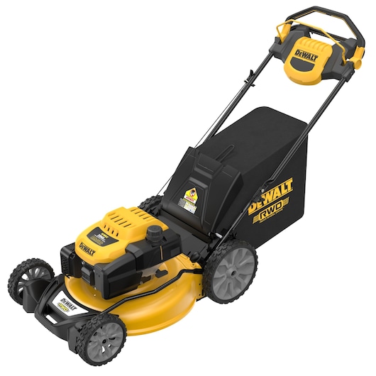 DEWALT 21 in. 196cc RWD Self-Propelled 3-in-1 Lawn Mower With Electronically Governed Engine