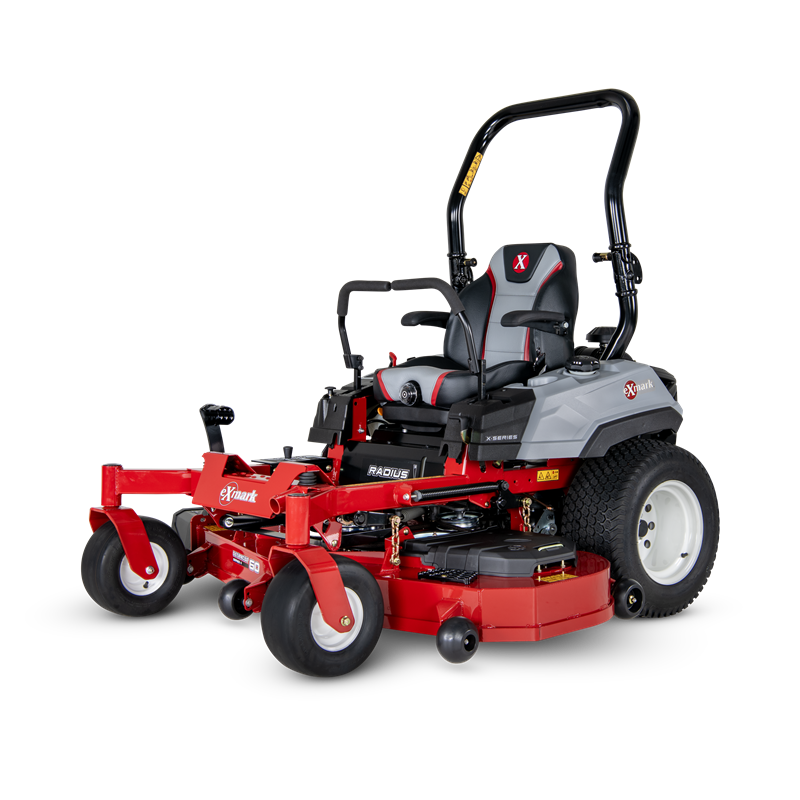 Exmark Radius X-Series with 25.5 HP* Kawasaki FX801 Engine and 52” Ultracut Series 4 Deck