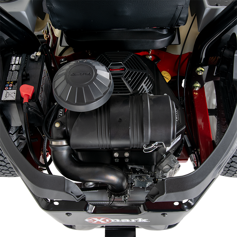 Exmark Radius X-Series with 25.5 HP* Kawasaki FX801 Engine and 52” Ultracut Series 4 Deck