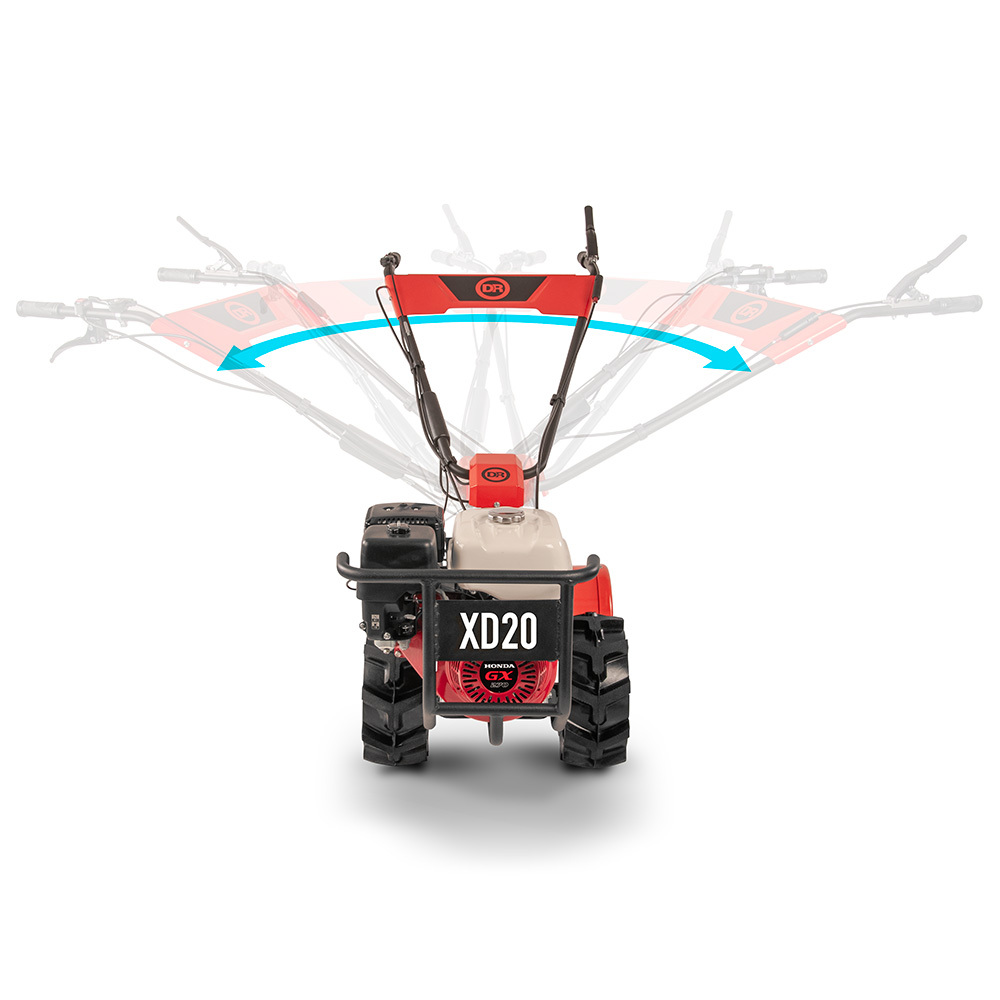 DR Power XD20 Commercial-Grade Rototiller