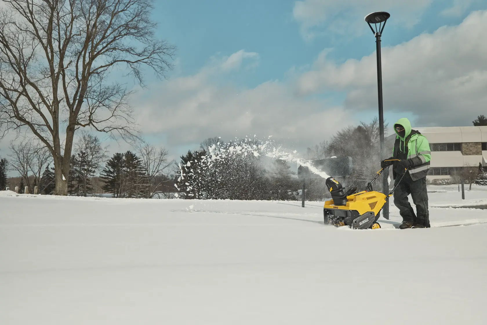 DEWALT® 21-in. 179cc Single Stage Auger-Propelled Snow Blower