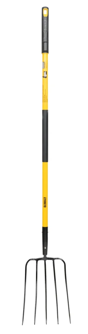 DEWALT® 52-in. 5-Tine Fiberglass Handle Fork DEWALT® 52-in. 5-Tine Fiberglass Handle Fork