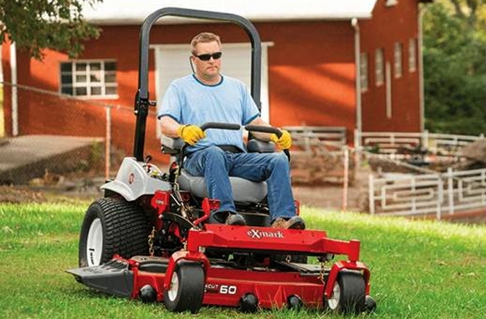 Exmark wide area online mower