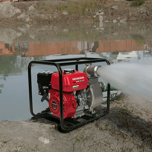 Dewatering Honda Water Pump